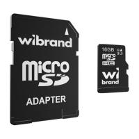 Карта пам'яті Wibrand 16GB microSD class 10 UHS-I Фото