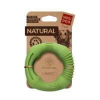Игрушка для собак WAUDOG Fun Natural Кольцо 12 см зелёная Фото