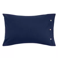 Наволочка Ardesto Mix&Match 50х70 100% бавовна, сатин синій Фото