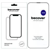 Скло захисне BeCover Apple iPhone 14 Plus 10D Black Фото