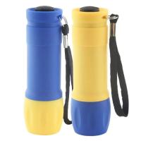 Фонарь Quantum Smile yellow+blue 3W COB 3xAAA 2шт/уп Фото