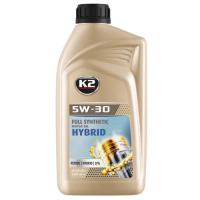 Моторное масло K2 Full Synthetic OIL Hybrid 5W-30 1 л Фото