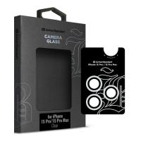 Стекло защитное Armorstandart Camera glass Supreme Black Icon iPhone 15 Pro/15 P Фото