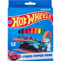 Фломастеры Kite Hot Wheels 12 цветов Фото
