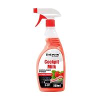 Автополироль WINSO COCKPIT MILK Strawberry 500мл Фото