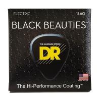 Струны для гитары DR Strings Black Beauties Electric - Extra Heavy 7-String (11 Фото