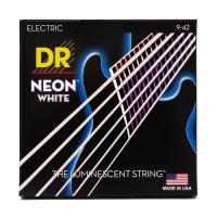 Струны для гитары DR Strings NEON White Electric - Light (09-42) Фото