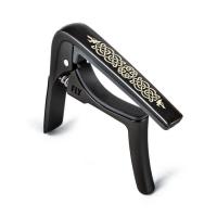 Каподастр Jim Dunlop Trigger Fly Capo Celtic Knot Edition Curved - Blac Фото
