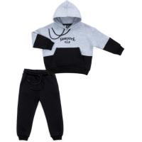 Спортивный костюм детский Cloise с худи на флисе Фото