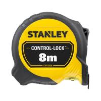 Рулетка Stanley CONTROL-LOCK, 8мх25мм, в прорезиненном корпусе,с д Фото