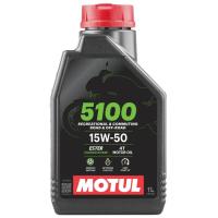 Моторна олива MOTUL 5100 4T SAE 15W-50, 1л Фото