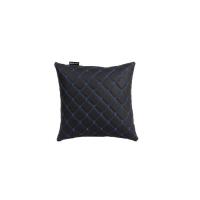 Подушка EVAtech ECO 30x30 см чорна з синьою ниткою Фото