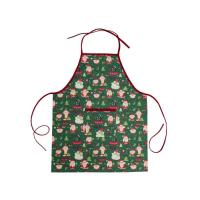 Фартук Прованс Санта на зеленом Фото