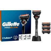 Бритва Gillette Fusion ProGlide с 4 сменными картриджами + Подстав Фото