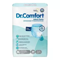 Підгузки для дорослих Dr.Comfort Extra Large 5.5 крапель 30 шт Фото