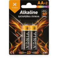 Батарейка Vinga AA LR6 Alkaline 2pcs Blister Фото