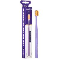 Зубна щітка Nordics 6580 Ortho Soft Purple/Orange Ортодонтична Фото