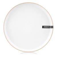 Тарелка Ardesto Apulia, 26.6см, кераміка, білий Фото