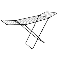 Сушарка для білизни Casa Si Kolibri 18m Black Підлогова (CS42191C06E) Фото