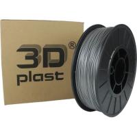 Пластик для 3D-принтера 3Dplast PLA 1.75мм, 0.85кг, gray-metallic Фото