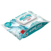 Вологі серветки Mi Mi Beauty Active Life 24 шт. Фото