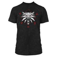 Футболка Jinx The Witcher 3 - Wolf Signs Tee Black, M Фото