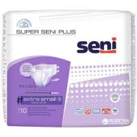 Подгузники для взрослых Seni Super Plus Extra Small 40-60 см 10 шт Фото