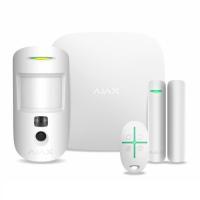 Комплект охоронної сигналізації Ajax StarterKit Cam HDR white Фото