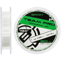 Волосінь Brain Team Pro 50m (clear) 0.135mm 1.9kg Фото