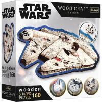 Пазл Trefl Wooden Star Wars Тысячелетний сокол 160 элементов Фото