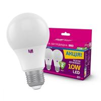 Лампочка ELM B60 10W PA10 E27 4000 3шт. Фото