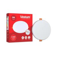Светильник Vestum LED "без рамки" круг 9W 4100K Фото