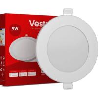 Светильник Vestum LED круглый 9W 6000K 220V Фото
