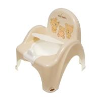 Горщик Tega Baby Teddy Bear стілець , з музикою, антиковзкий beige Фото