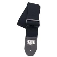 Ремень для гитары SIT Strings 2" Guitar Strap Black Фото