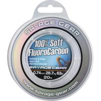 Флюорокарбон Savage Gear Soft Fluorocarbon 15m 0.92mm 40.5kg Clear Фото