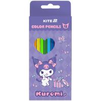 Олівці кольорові Kite Kuromi. HK-2 12 кольорів Фото