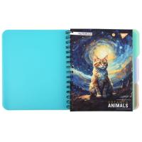 Блокнот Yes А5 Dreamer animals 144 аркуша пластикова обкладинк Фото