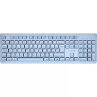 Клавіатура Canyon HKB-W01 Silent Wireless UA Blue Фото