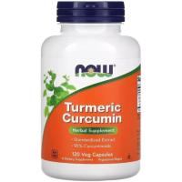 Травы Now Foods Куркума и куркумин, 665 мг, Turmeric Curcumin, 12 Фото