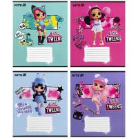 Зошит Kite LOL, 12 аркушів, коса лінія Фото