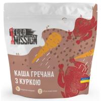 Пища быстрого приготовления Food Mission Каша гречневая с курицей 100 г Фото