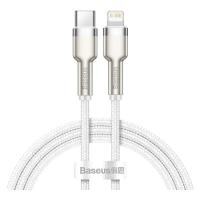 Дата кабель Baseus USB-C to Lightning 1.0m Cafule Metal PD 20W white Фото