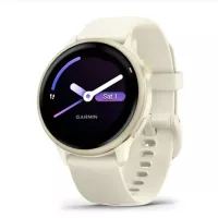 Смарт-годинник Garmin vivoactive 6, Bone/Lunar Gold, GPS смарт-годинник Фото