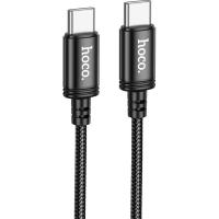 Дата кабель HOCO USB-C to USB-C 3.0m Radiance 60W X91 black Фото