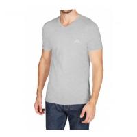 Футболка Kappa T-shirt Mezza Manica Scollo V K1315 GrigioUnito сі Фото