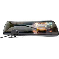 Видеорегистратор HOCO DV4 4.5-inch rearview mirror driving recorder dual Фото