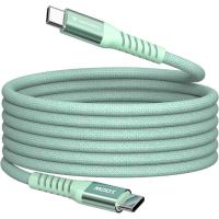 Дата кабель Verbatim USB-C to USB-C 1.2m Magnetic 100W green Фото