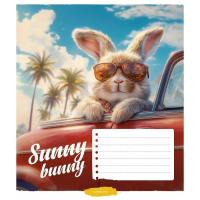 Тетрадь Школярик Cool animals 12 листов клетка Фото