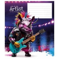 Тетрадь Школярик Cool adventures 12 листов клетка Фото